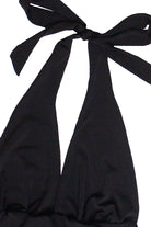 Side Ruched Halter Top
