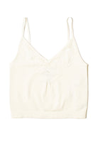 Vanilla Seamless Lace Pattern Cami