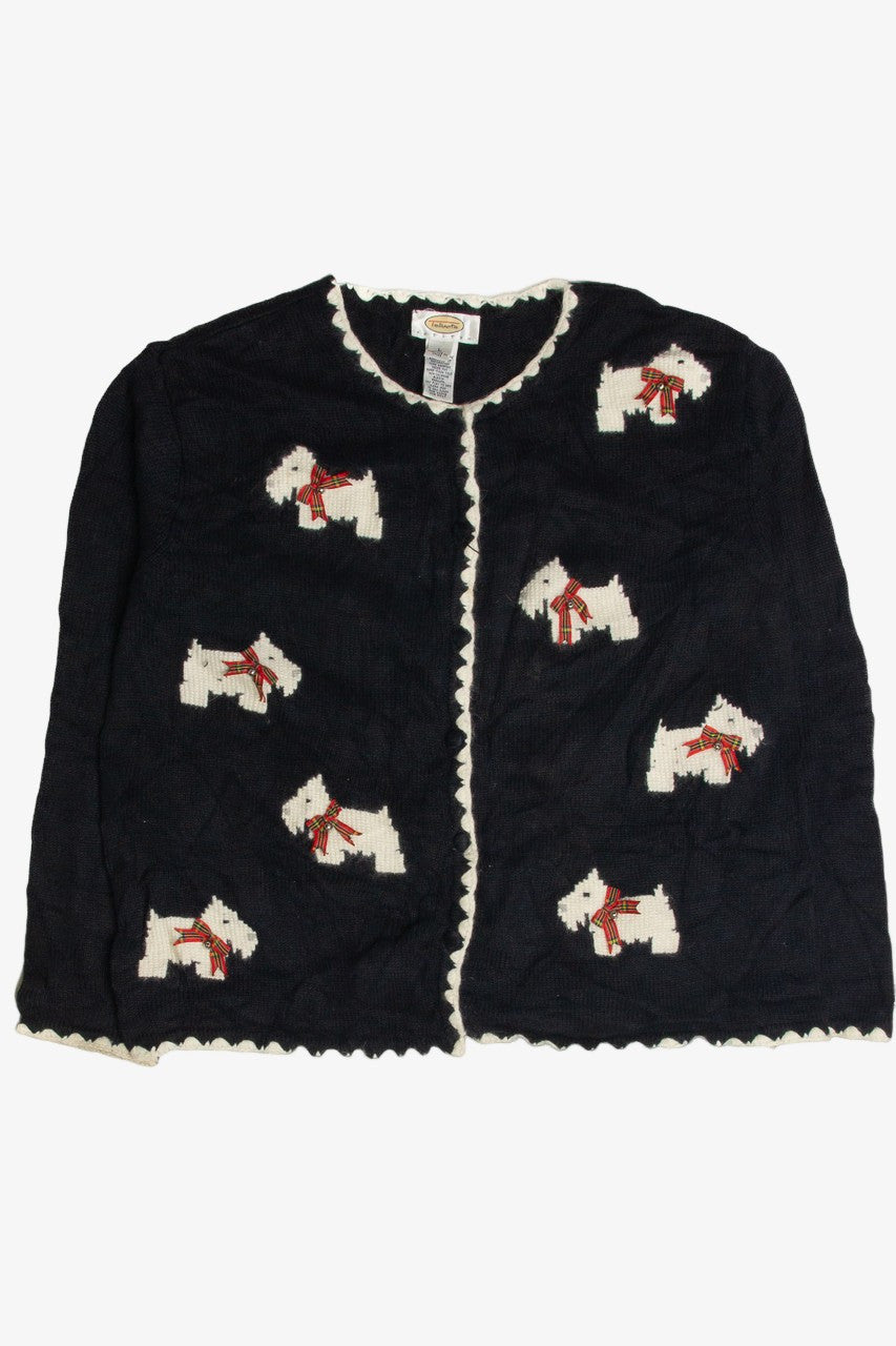 Vintage Black Ugly Christmas Cardigan 60872