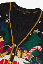 Vintage Black Ugly Christmas Cardigan 59879
