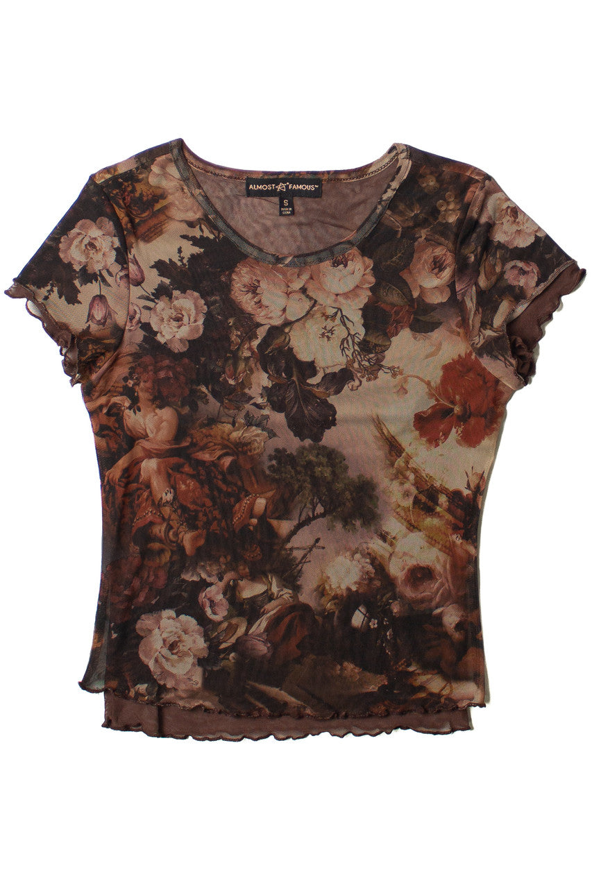 Renaissance Painting Mesh Tee