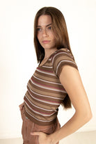 Brick Stripe Seamless Shirt