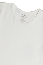 White Seamless Crew Neck Shirt