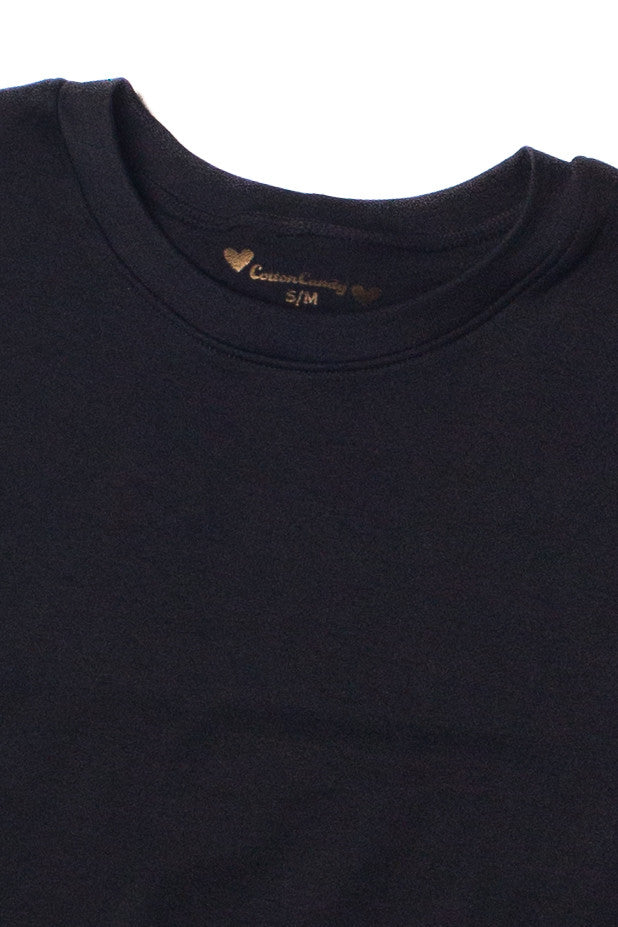 Double Layer Crop Tee