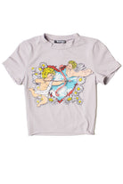 Gray Cherub Tee