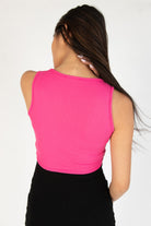 Pink Safety Pin Tank