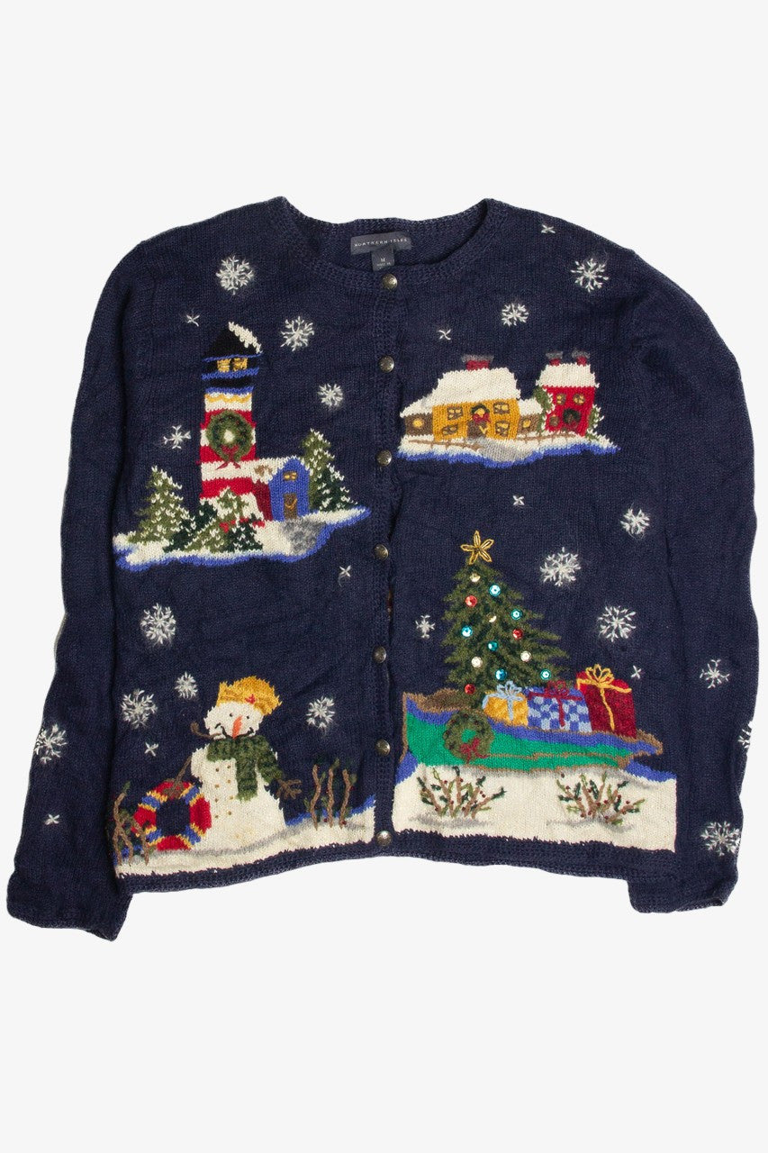 Vintage Ugly Christmas Cardigan 62324