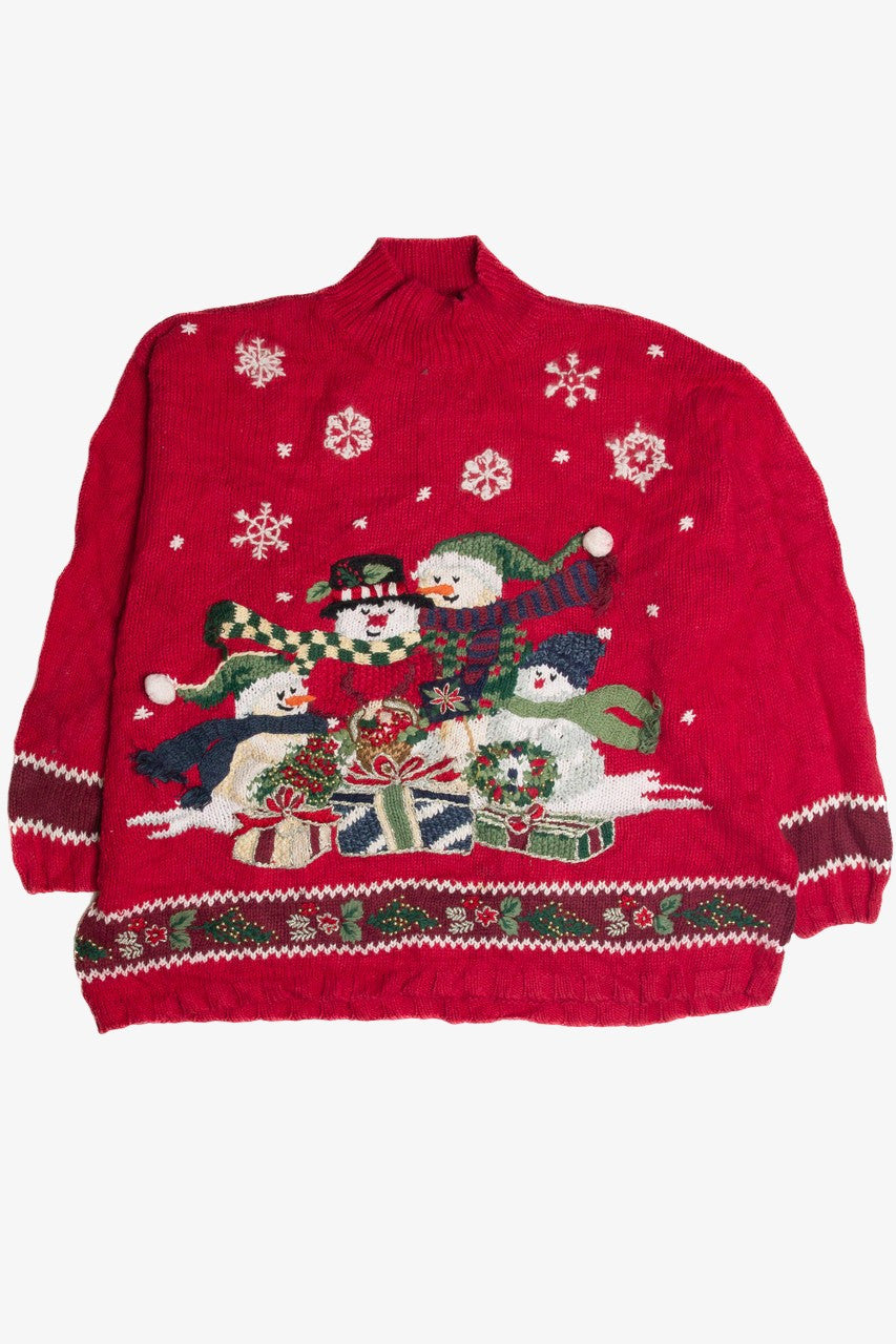 Vintage Red Ugly Christmas Sweater 62410