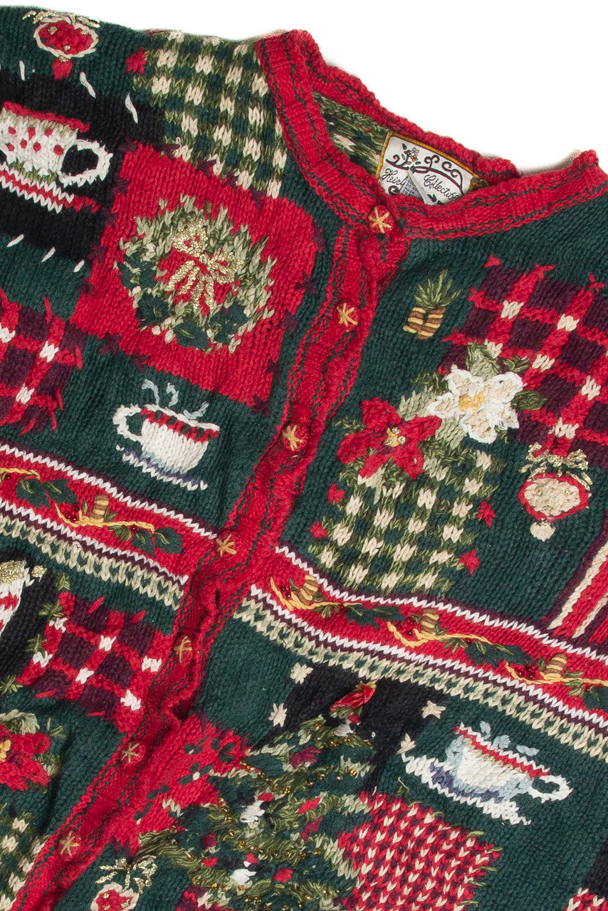 Vintage Ugly Christmas Cardigan 62446