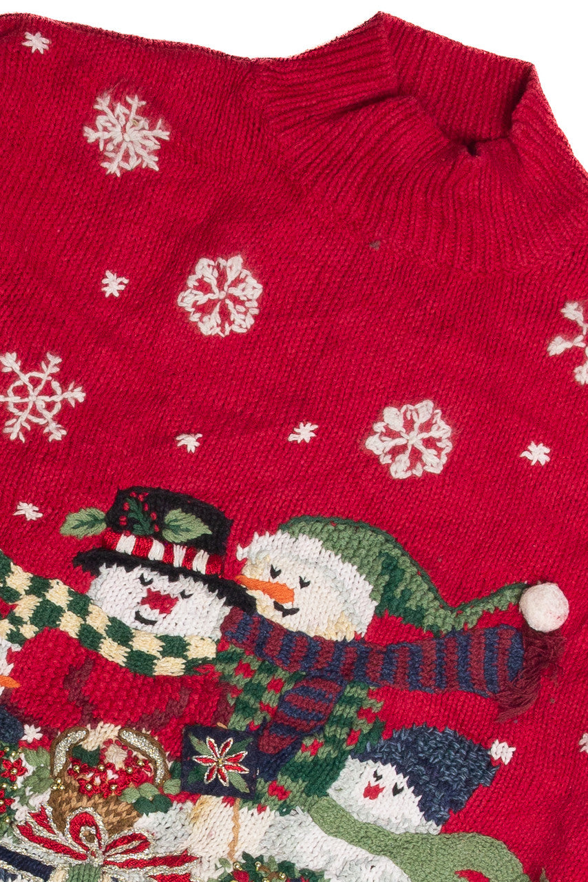 Vintage Red Ugly Christmas Sweater 62410