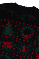 Vintage Black Ugly Christmas Sweater 62728