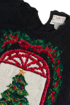 Vintage Black Ugly Christmas Sweater 62703