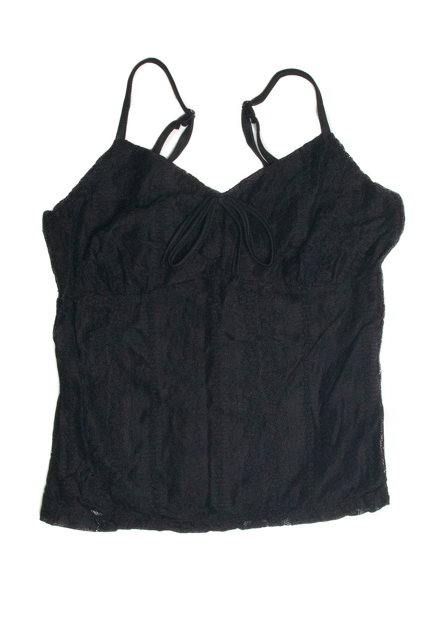 Lace Tie Front Cami