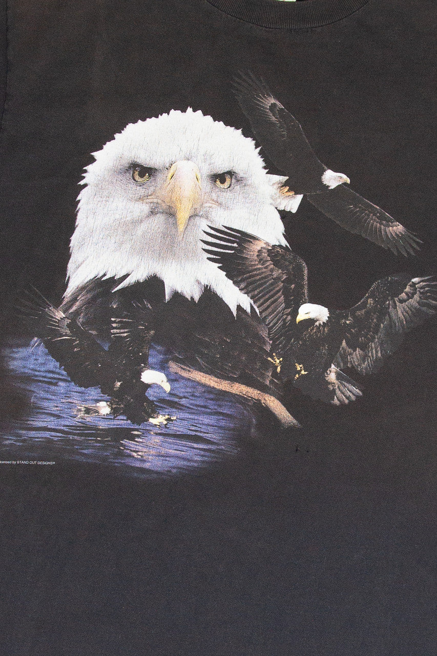 Vintage Eagle Graphic T-Shirt