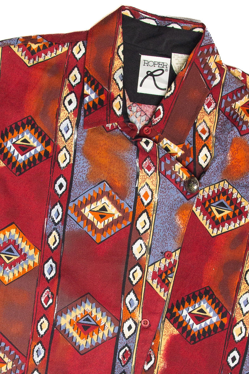 Vintage Roper Button Up Shirt