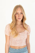 Ditsy Floral Milkmaid Top