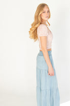 Ditsy Floral Milkmaid Top