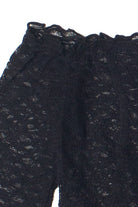 Long Sleeve Asymmetrical Lace Top