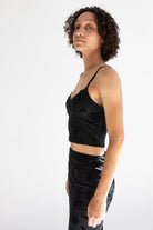 Floral Velvet Burnout Cami