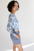 Floral Printed Lace Top