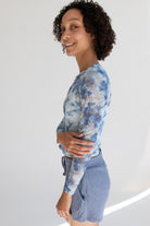 Floral Printed Lace Top