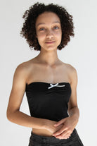 Bow Cinch Tube Top