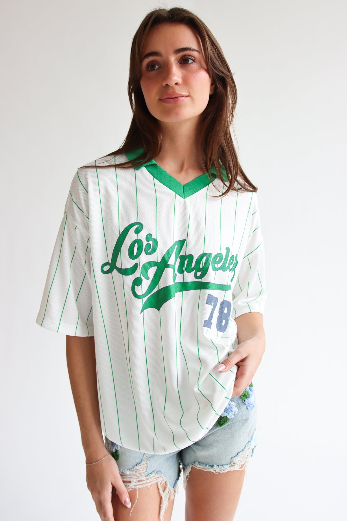Jersey Los Angeles Green Stripe