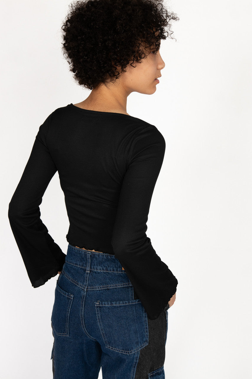 Bell Sleeve Top