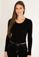 Long Sleeve Crew Neck Tee