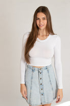 Long Sleeve Crew Neck Tee