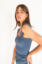 Floral Jacquard Tank Top