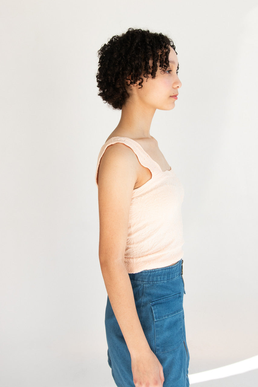 Floral Jacquard Tank Top