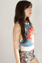 Crochet Mushroom Halter Top