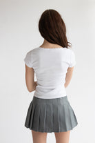 Square Neck Bow Tee