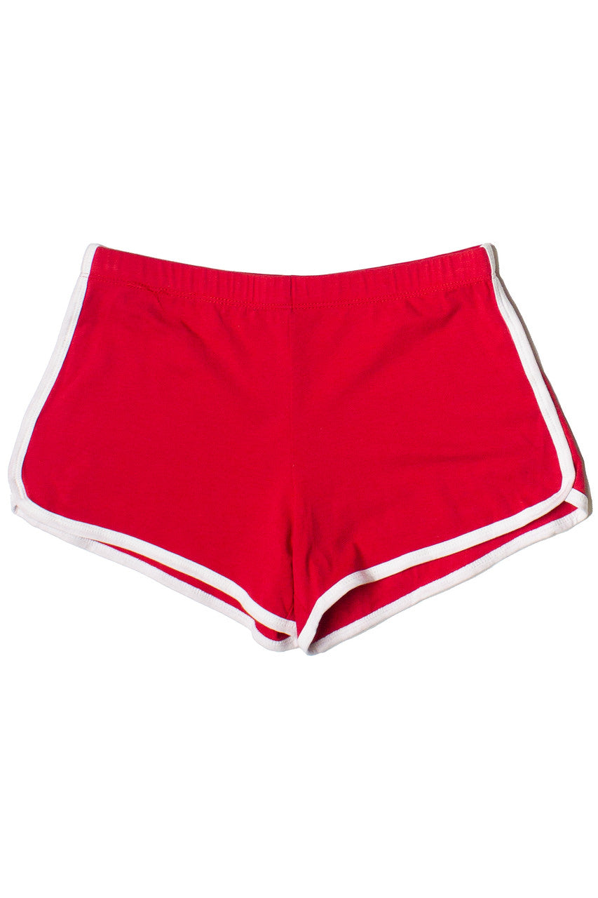 Contrast Trim Dolphin Mini Shorts