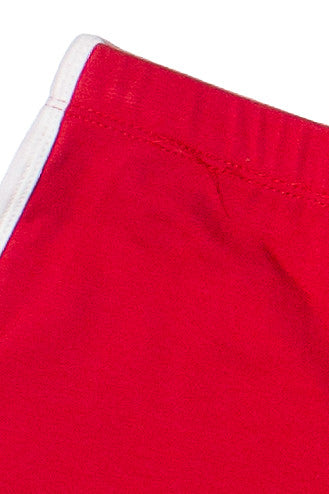 Contrast Trim Dolphin Mini Shorts