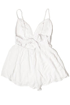 Crochet Lace Top Romper 