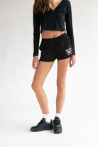 Embroidered USA Flag Athletic Shorts