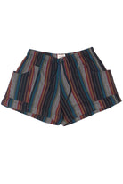 Striped Drawstring Shorts