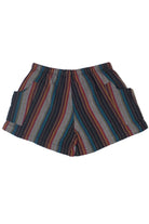 Striped Drawstring Shorts