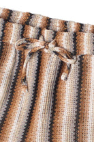 Crochet Stripe Shorts