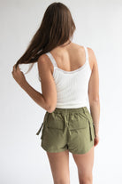 Poplin Cargo Shorts