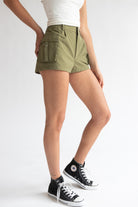 Poplin Cargo Shorts