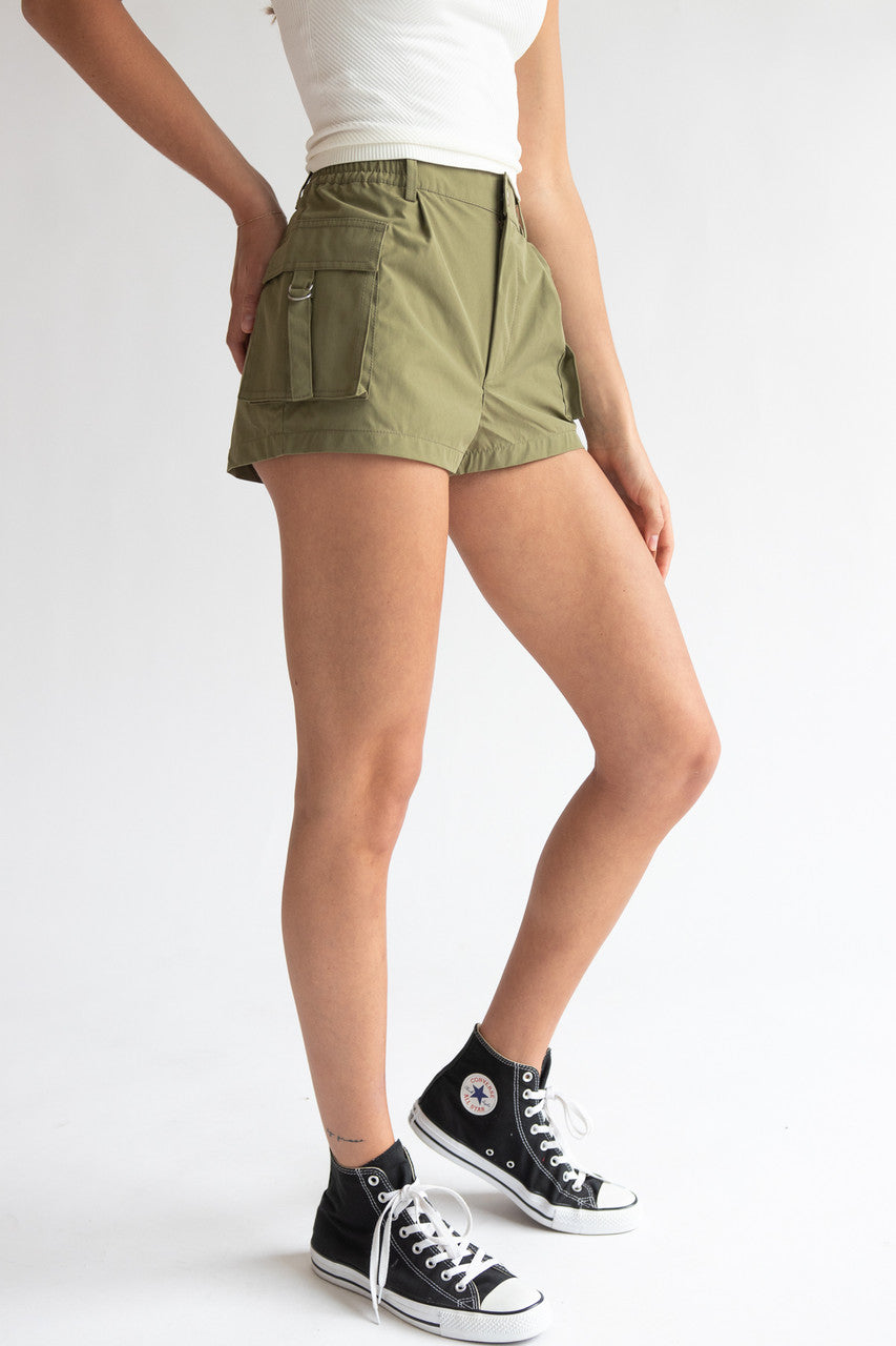 Poplin Cargo Shorts