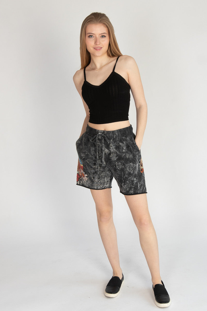 Celestial Dreaming Printed Sweatshorts