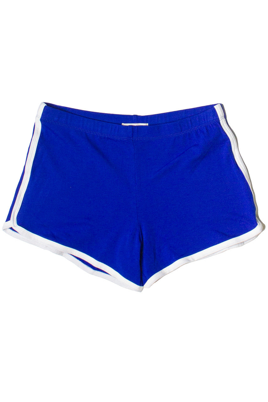 Contrast Trim Dolphin Mini Shorts