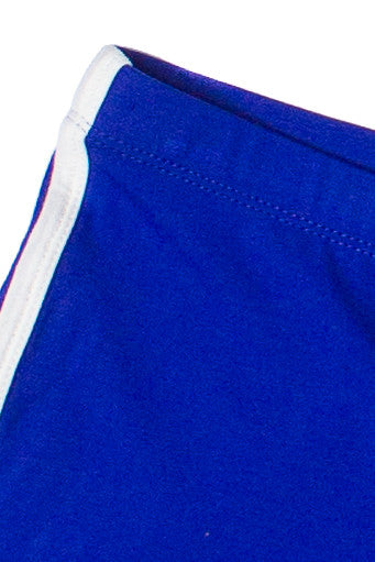Contrast Trim Dolphin Mini Shorts