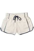 Contrast Piping Dolphin Shorts