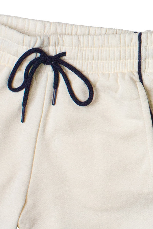 Contrast Piping Dolphin Shorts