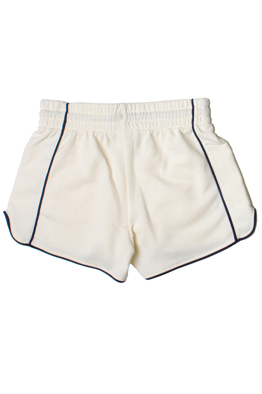 Contrast Piping Dolphin Shorts
